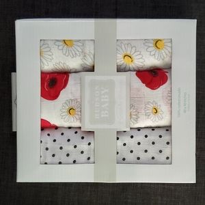 Hudson Baby 3 Swaddle Blankets